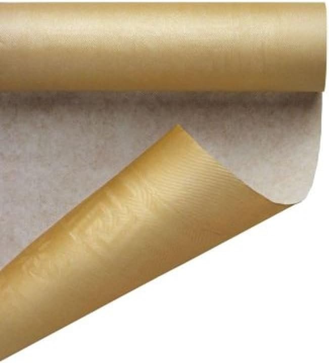 TOVAGLIA A ROTOLO DAMASCATA COLORE ORO MISURA1,20X7M