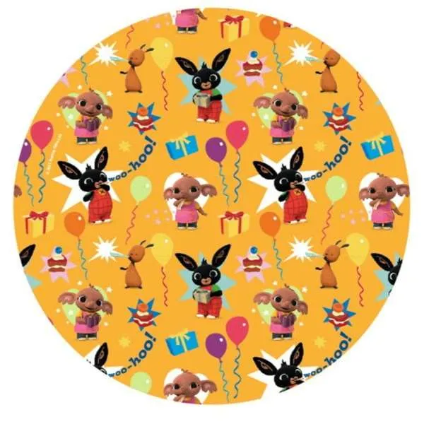 194099071239 8 Piattini in Carta Eco Bing Ø 18 cm - Coordinato Party Ufficiale per Torta Bambini