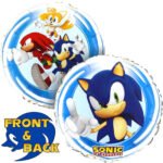 Palloncino Mylar Sonic the Hedgehog - 34 x 34 cm