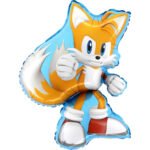 Palloncini mylar supershape dedicati a Tails. I 2 lati del palloncino raffigurano Tails, il fidato compagno e amico di Sonic. Un prodotto perfetto per qualsiasi festa a tema Sonic.