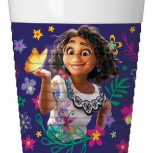 8 Bicchieri in Carta a Tema Encanto - immagine 1