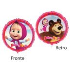 Palloncino Masha e Orso Foil 18" (45cm)