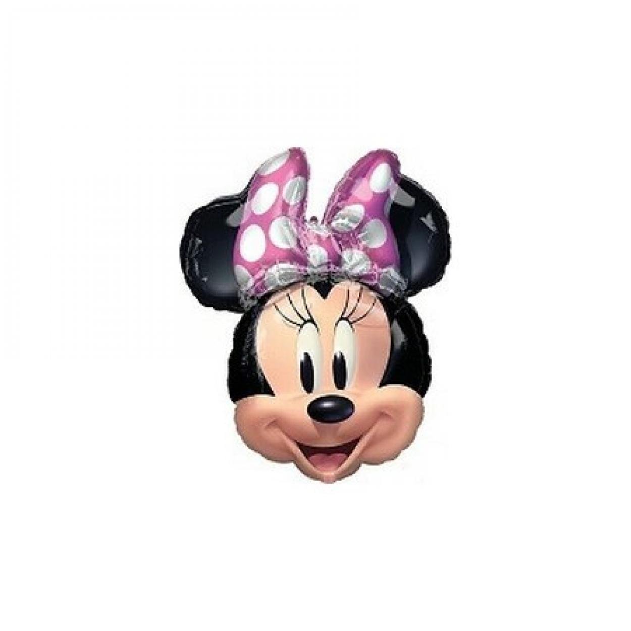 Palloncino Minnie Super Shape Fiocco Rosa | NotediFesta
