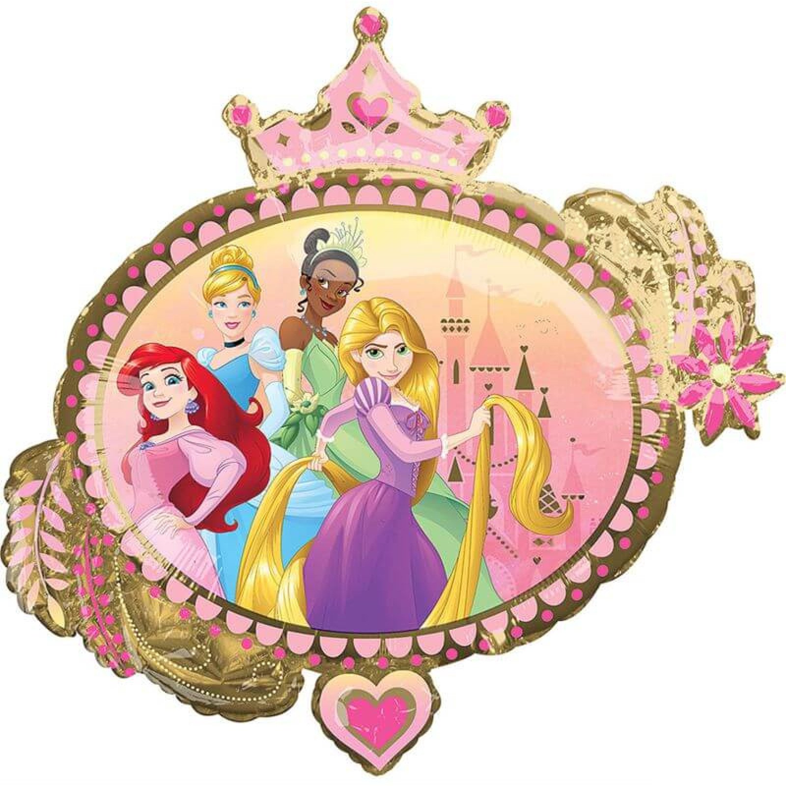 Palloncino Specchio Principesse Disney Super Shape