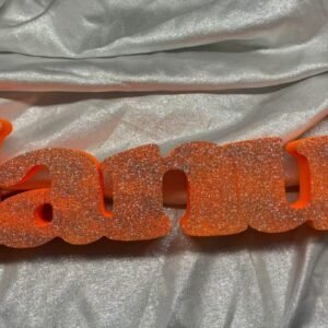 Sculture Nomi Personalizzate in Polistirolo - Altezza 20cm - immagine 15