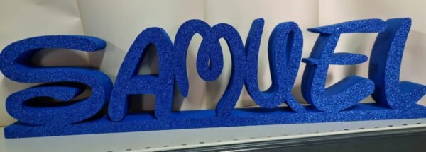 Sculture Nomi Personalizzate in Polistirolo - Altezza 20cm