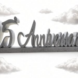 Sculture Nomi Personalizzate in Polistirolo - Altezza 20cm - immagine 10
