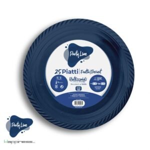25 Piatti Frutta Party Line 17 cm - Piatti Colorati per Feste e Buffet - immagine 5