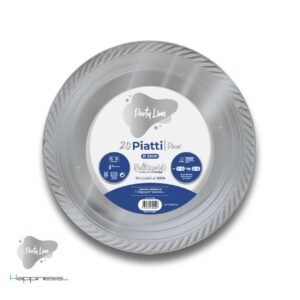20 Piatti Piani Party Line 22 cm - Piatti Colorati per Feste e Compleanni - immagine 12