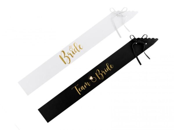 Set 6 Fasce Addio al Nubilato - 5 Team Bride + 1 Bride