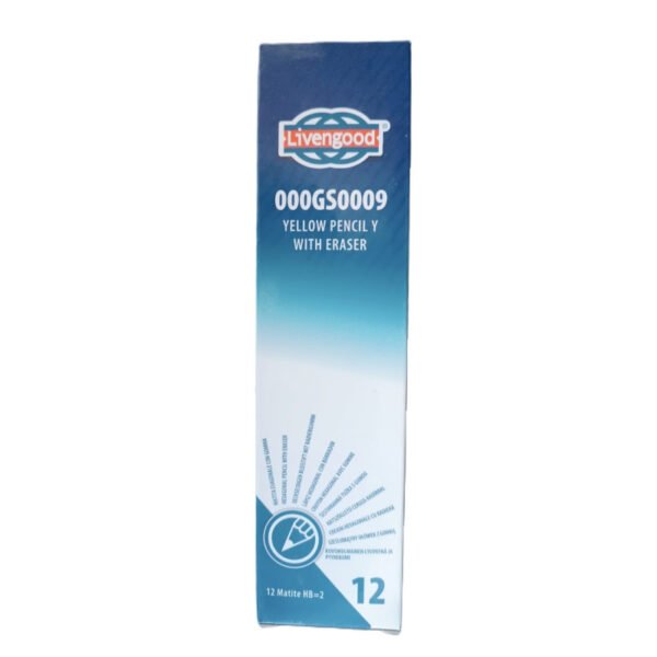livengood-matita-esagonale-con-gomma-conf-da-12-pz