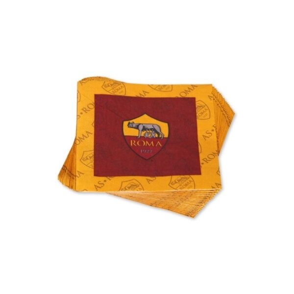 Tovaglioli A.S. Roma 33x33 cm (20 Pz) Festa e Compleanno
